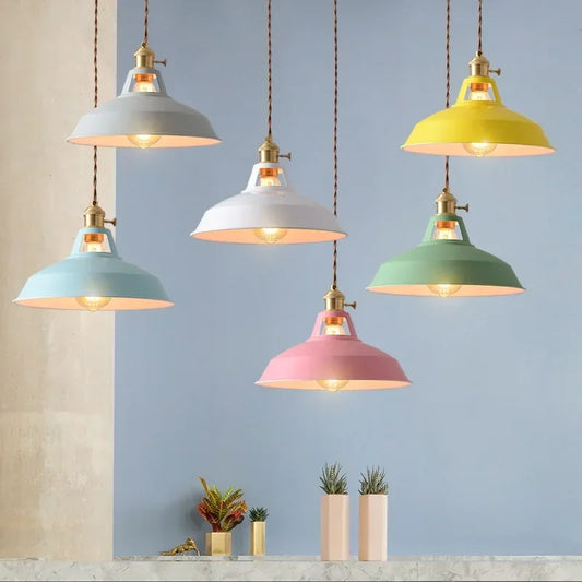 Vivid Retro Pendant Light