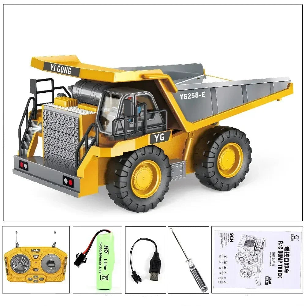 Remote Control Excavator Toy