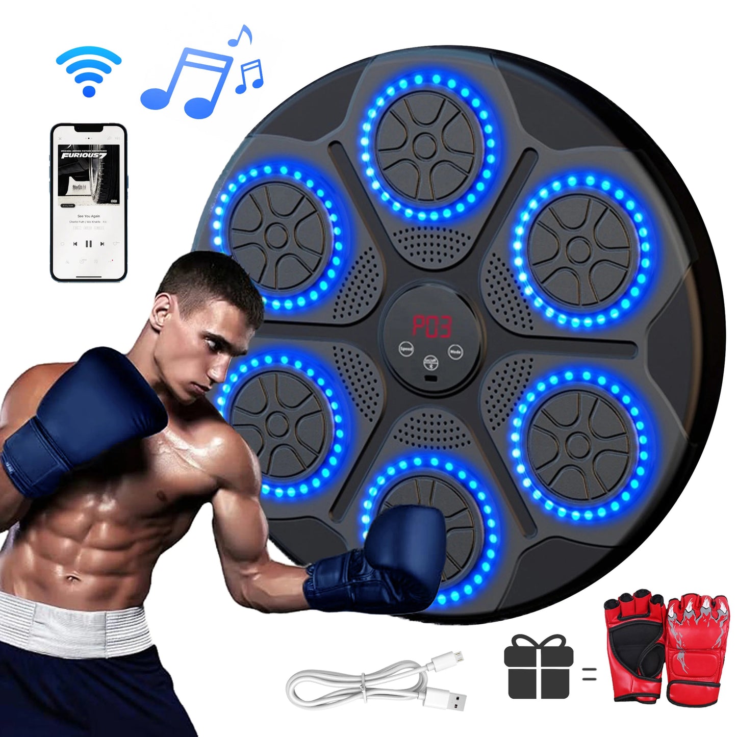 SpeedStrike Reflex Boxing Trainer