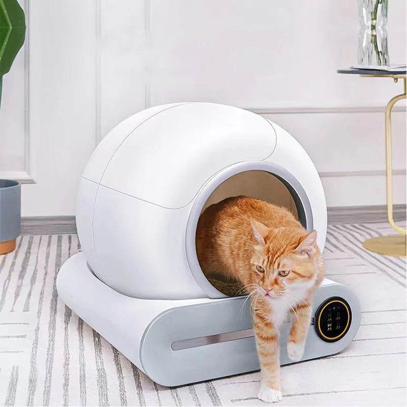 Smart Self-Cleaning Cat Litter Box